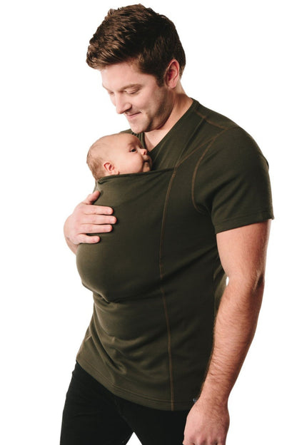 Ropa multifuncional para papá, chaleco tipo canguro, tipo momia, manga larga