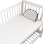 Baby fitted sheet pure cotton plus cotton sheets ins Japanese and Korean style quilted embroidered newborn sheets autumn and winter children's mattress