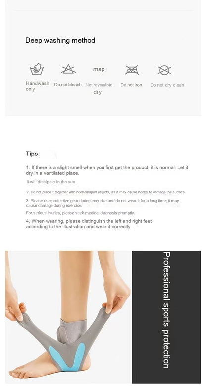 Sports Ankle Support Open Compression Adjustable Anti-sprain Sports Protective Gear