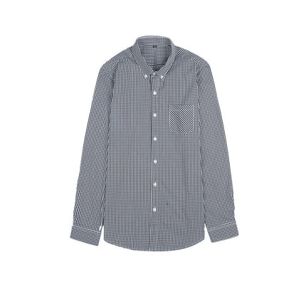 Camisa a cuadros para hombre, refrescante y cómoda
