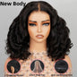 Full Glueless Wear & Go Wavy Lace Front Short Bob Human Hair Wig