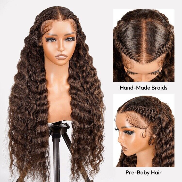 Chic Luxe Hair Pre-Styled Wavy Wig | 13x4 Lace Front | Glueless | 100% Human Hair