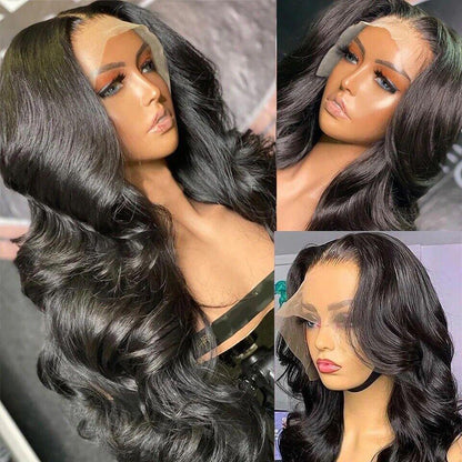 Chic Luxe Hair Full Lace Front Wavy Long Wig | Crystal/Invisible Lace | 100% Human Hair
