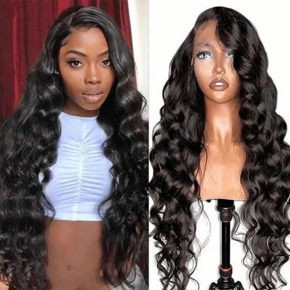 Chic Luxe Hair Full Lace Front Loose Wave Wig | Pre-Plucked Hairline | 100% Human Hair