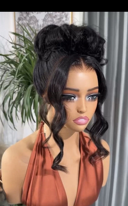 Chic Luxe Hair Glueless Ready To Wear 360 Lace Front Pre-Styled Wig | 100% Human Hair