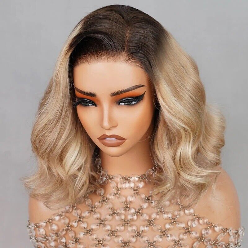 Chic Luxe Hair Glueless Lace Front Straight Wear And Go Short Wig | 100% Human Hair
