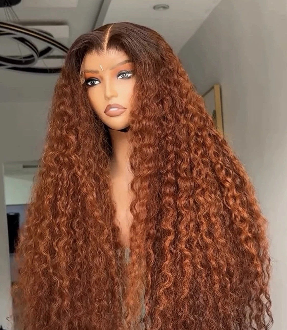 THE VALERIA 
Single Donor Raw Vietnamese Water Curl Melt Wig 13*6 Lagos M Hairline Custom Colour