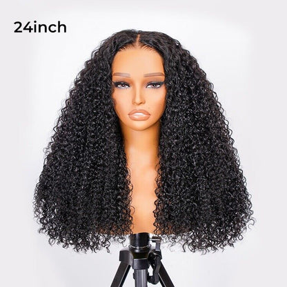 Human Hair Wigs Glueless Ready To Wear Lace Front Curly Full Density Women
