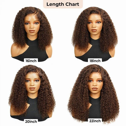 Chic Luxe Hair Pre-Styled Braided Curly Wig | Lace Front | Glueless | 100% Human Hair