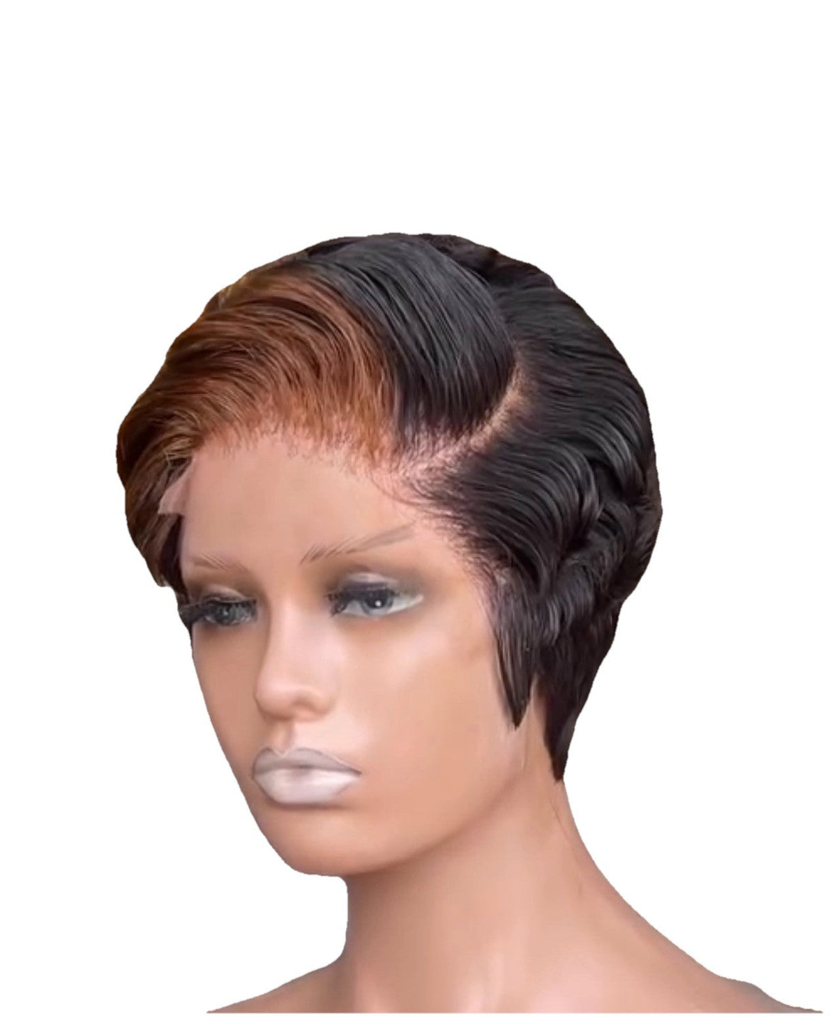 Chic Luxe Hair Pixie Cut Pre-Styled Ready To Wear Short Wig | 100% Human Hair