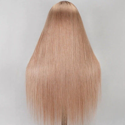 Human Hair Wigs Glueless Wear Go Women Pre-cut Lace Front Cozy Blonde Wig