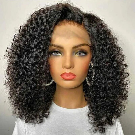 Chic Luxe Hair Glueless Full Lace Front Curly Short Wig | 100% Human Hair