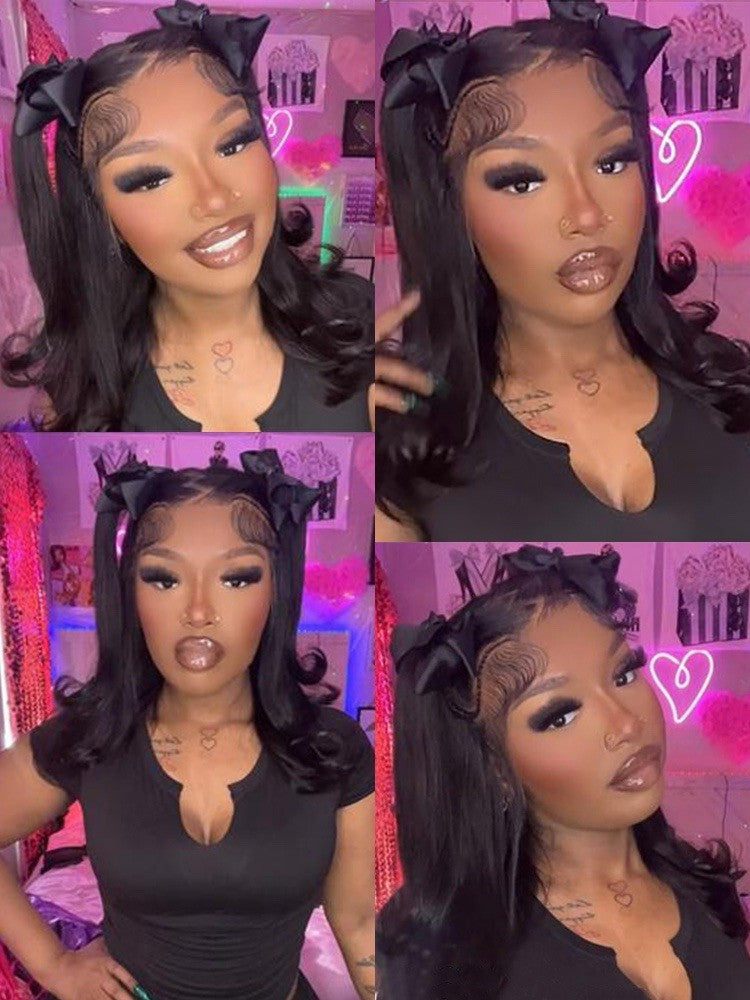 Chic Luxe Hair Glueless Pre-Styled Braided Ready To Wear Lace Front Bob Wig | 100% Human Hair