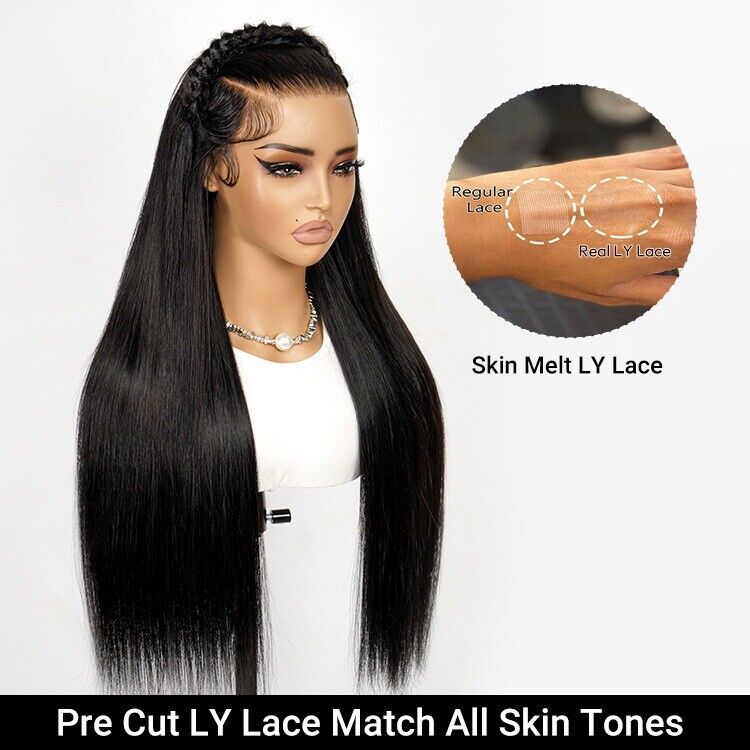 Pre Styled Glueless Pre Cut Lace Ready To Wear Wig Deep Wave Human Hair