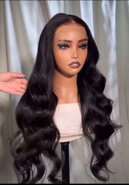 Chic Luxe Hair Loose Body Wave Glueless Lace Frontal Wig | 100% Human Hair | 250% Density