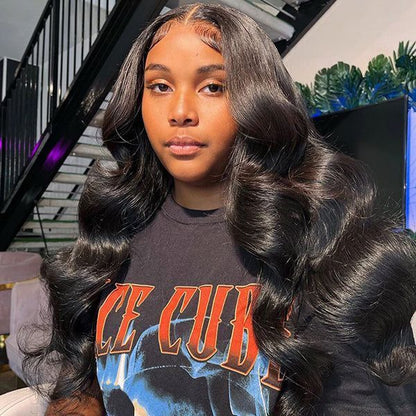 Chic Luxe Hair Glueless Full Lace Front Wavy Wig | Short/Long | 100% Human Hair