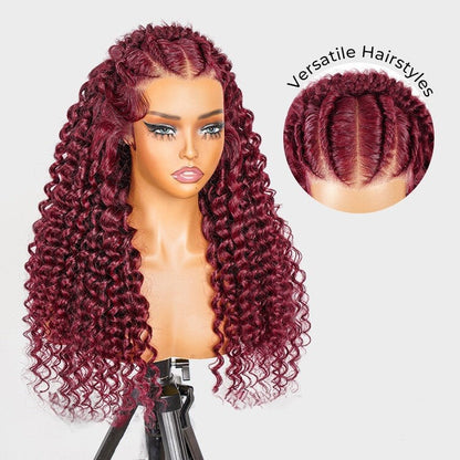 Chic Luxe Hair Glueless Ready To Wear Pre-Styled Lace Front Wig | 99J | 100% Human Hair