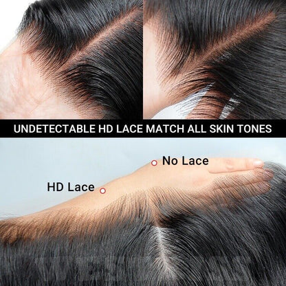 Glueless Pre Styled Pre Cut Lace Ready To Wear Wig Deep Wave Human Hair