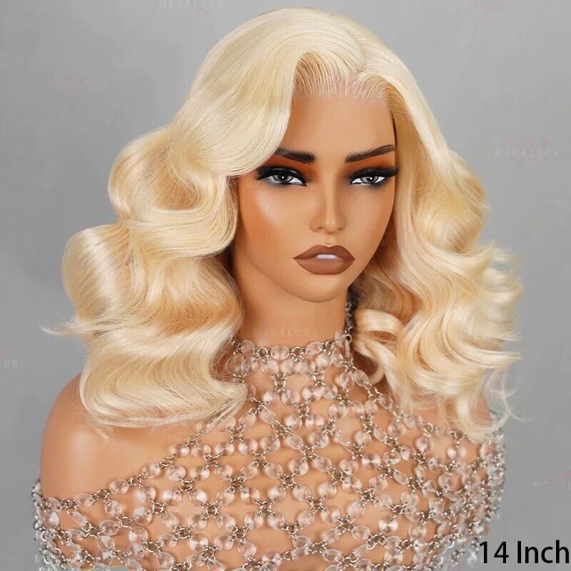 Chic Luxe Hair Glueless Wear & Go Lace Front Blonde Short Wig | 100% Human Hair