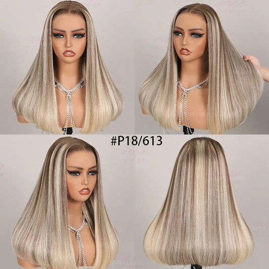 Chic Luxe Hair Glueless Lace Front Straight Wear And Go Short Wig | 100% Human Hair