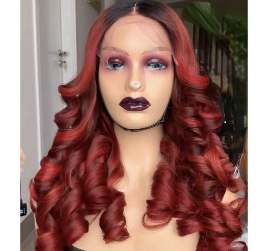 ChicLuxe Hair Single Donor Raw Vietnamese SDD Hair Bouncy Curly Glueless Lace Front Wig | 100% Raw Vietnamese Hair | 13*6 Lace