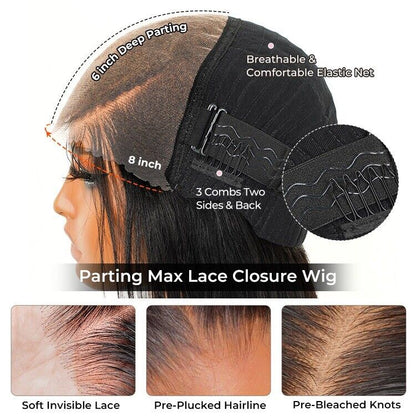 THE AURORA
Pre-Styled Loose Wave Melt Wig