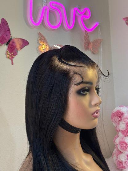 Chic Luxe Hair Ready To Wear Pre-Styled Glueless Lace Front Bone Straight Wig | 100% Human Hair