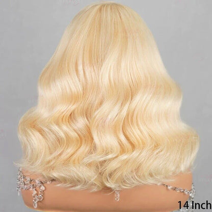 Chic Luxe Hair Glueless Wear & Go Lace Front Blonde Short Wig | 100% Human Hair