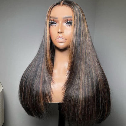 Chic Luxe Hair Glueless Lace Front Straight Wear And Go Short Wig | 100% Human Hair