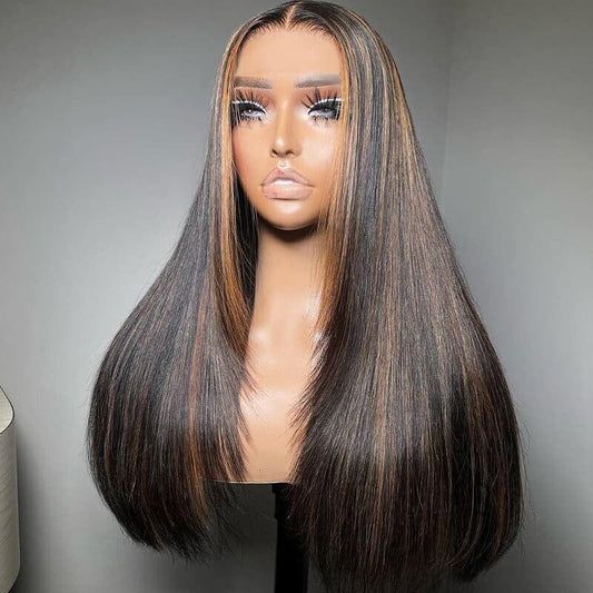 Chic Luxe Hair Glueless Lace Front Straight Wear And Go Short Wig | 100% Human Hair