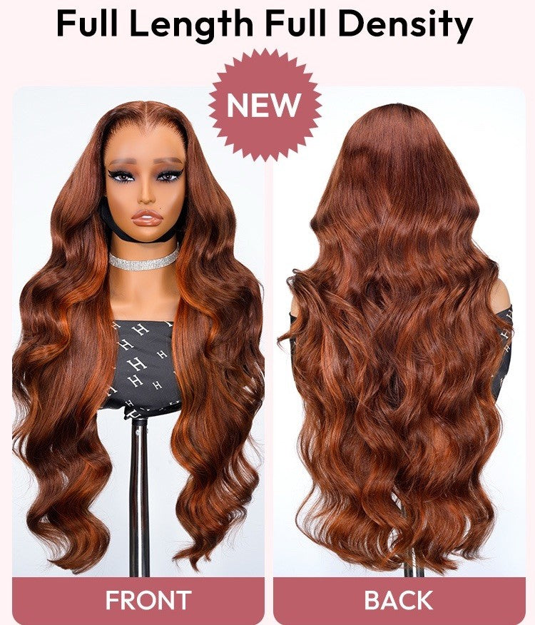 THE VALENCIA
Burnt Orange Highlight Glueless Wig