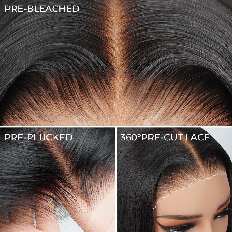 Chic Luxe Hair Glueless Ready To Wear 360 Lace Front Pre-Styled Wig | 100% Human Hair