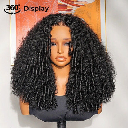Chic Luxe Hair Big Spiral Curly Wig | Pre-Cut Lace | 100% Human Hair | 250% Density