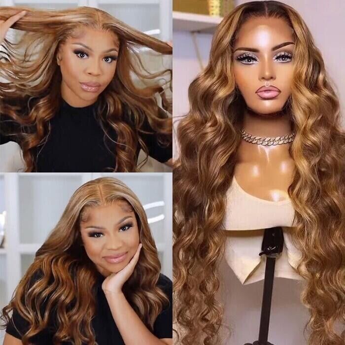 Chic Luxe Hair Glueless Wavy Full Lace Front Piano Wig | Long/Short | 100% Human Hair