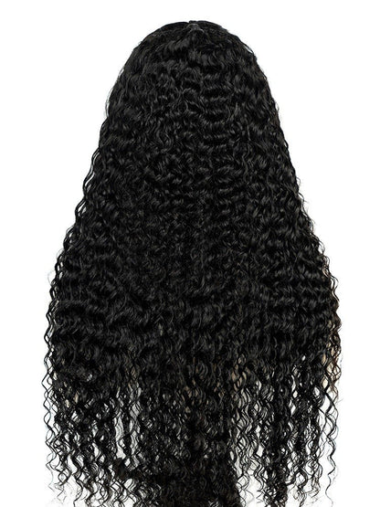 Chic Luxe Hair Pre-Styled Ready To Go Bleached Pre-Cut Lace Pre-Braided Curly Wig | 100% Human Hair | 250% Density