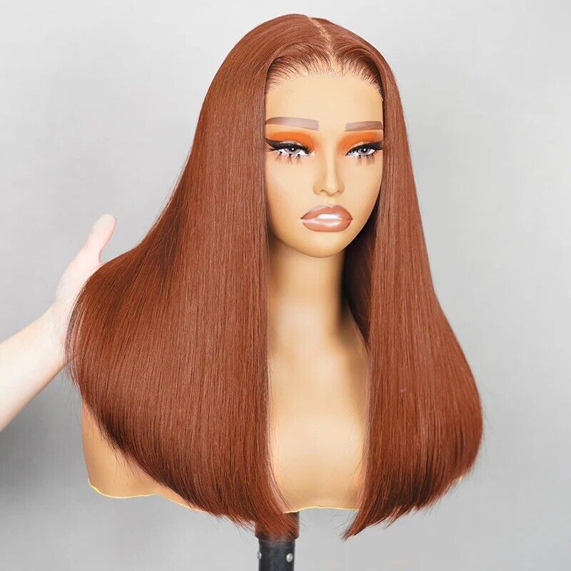 Chic Luxe Hair Glueless Lace Front Straight Wear And Go Short Wig | 100% Human Hair