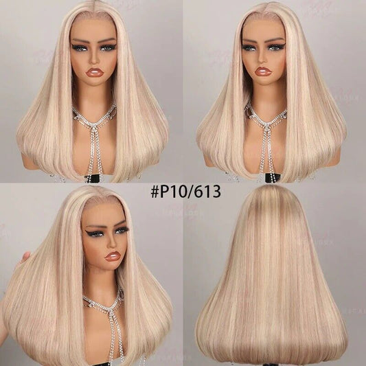 Chic Luxe Hair Glueless Lace Front Straight Wear And Go Short Wig | 100% Human Hair