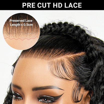 Chic Luxe Hair Glueless Pre-Styled Pre-Cut Lace Ready To Wear Deep Wave Wig | 100% Human Hair