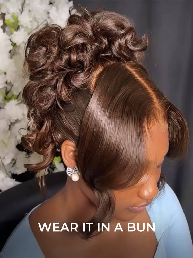 ChicLuxe Hair Glueless Ready To Wear 360 Lace Front Pre-Styled Wig | 100% Human Hair
