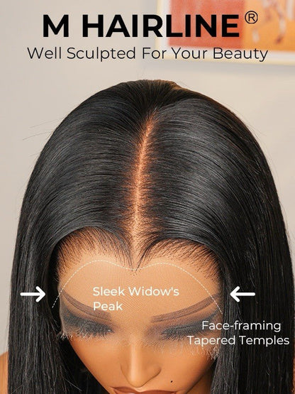 THE ALESSIA 
Widow’s Peak HD Lace Wig