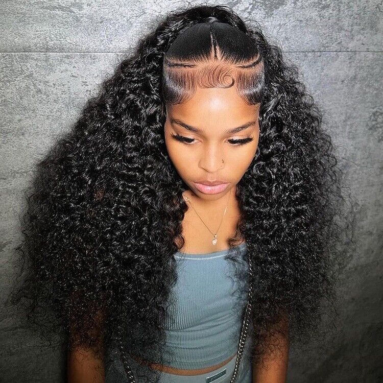 Chic Luxe Hair Glueless Pre-Cut Lace Front Pre-Styled Wear Go Curly Wig | 100% Human Hair