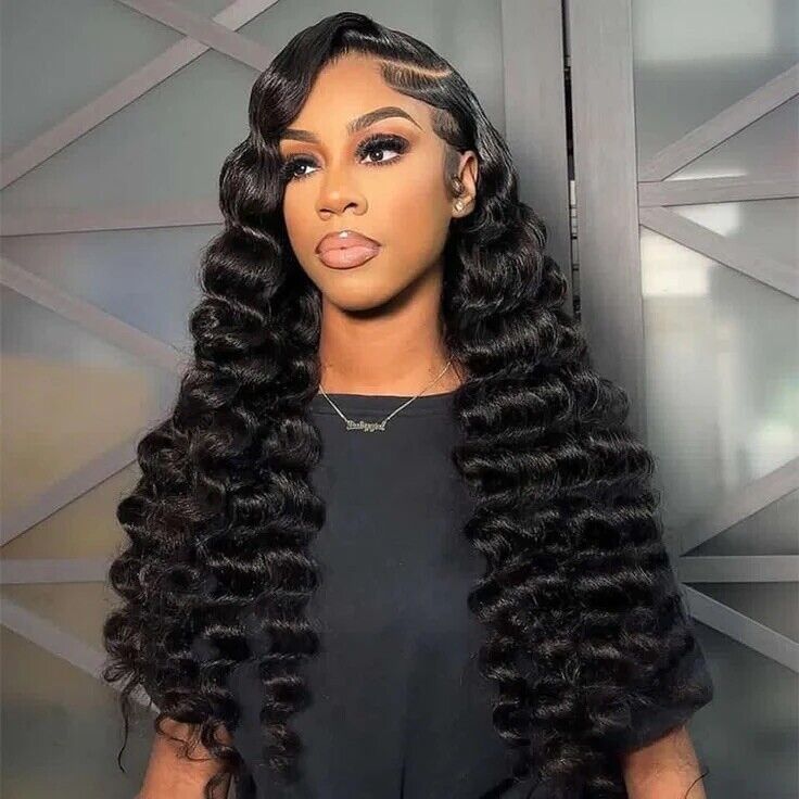 Chic Luxe Hair Full Lace Front Loose Wave Wig | Pre-Plucked Hairline | 100% Human Hair
