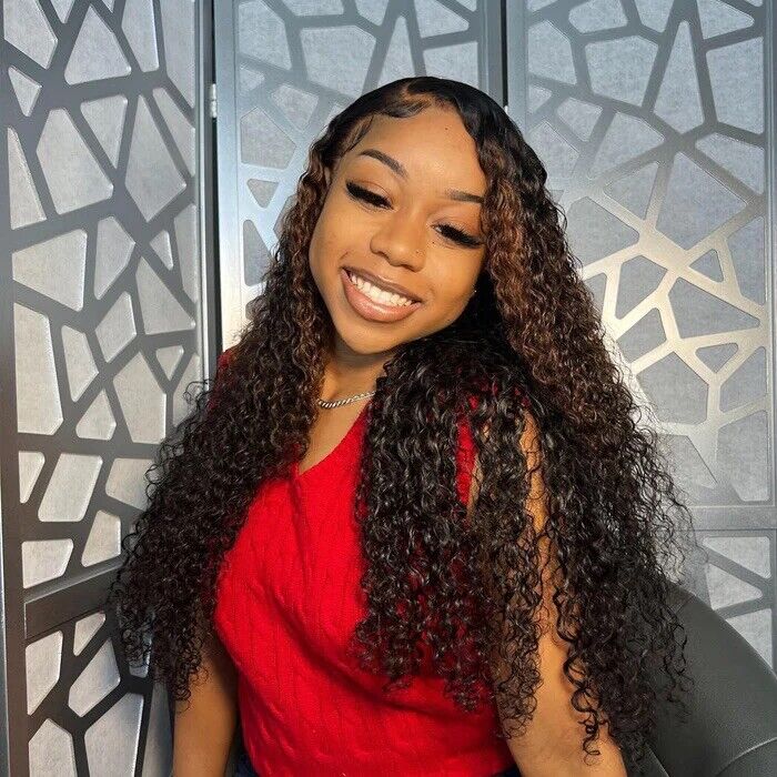 Chic Luxe Hair Glueless Curly Full Lace Front Wig | Long/Short | P30 Ombre | 100% Human Hair