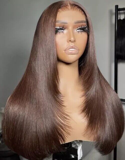 Glueless Lace Front Straight Wear And Go Short Human Hair Wig