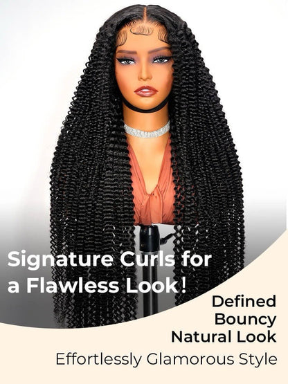 Chic Luxe Hair Super Long 50inch Signature Wand Curl 13x6 HD Lace Wig | 100% Human Hair | 250% Density