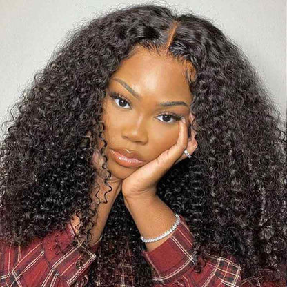 Chic Luxe Hair Glueless Full Lace Front Kinky Curly Wig | Long/Short | 100% Human Hair