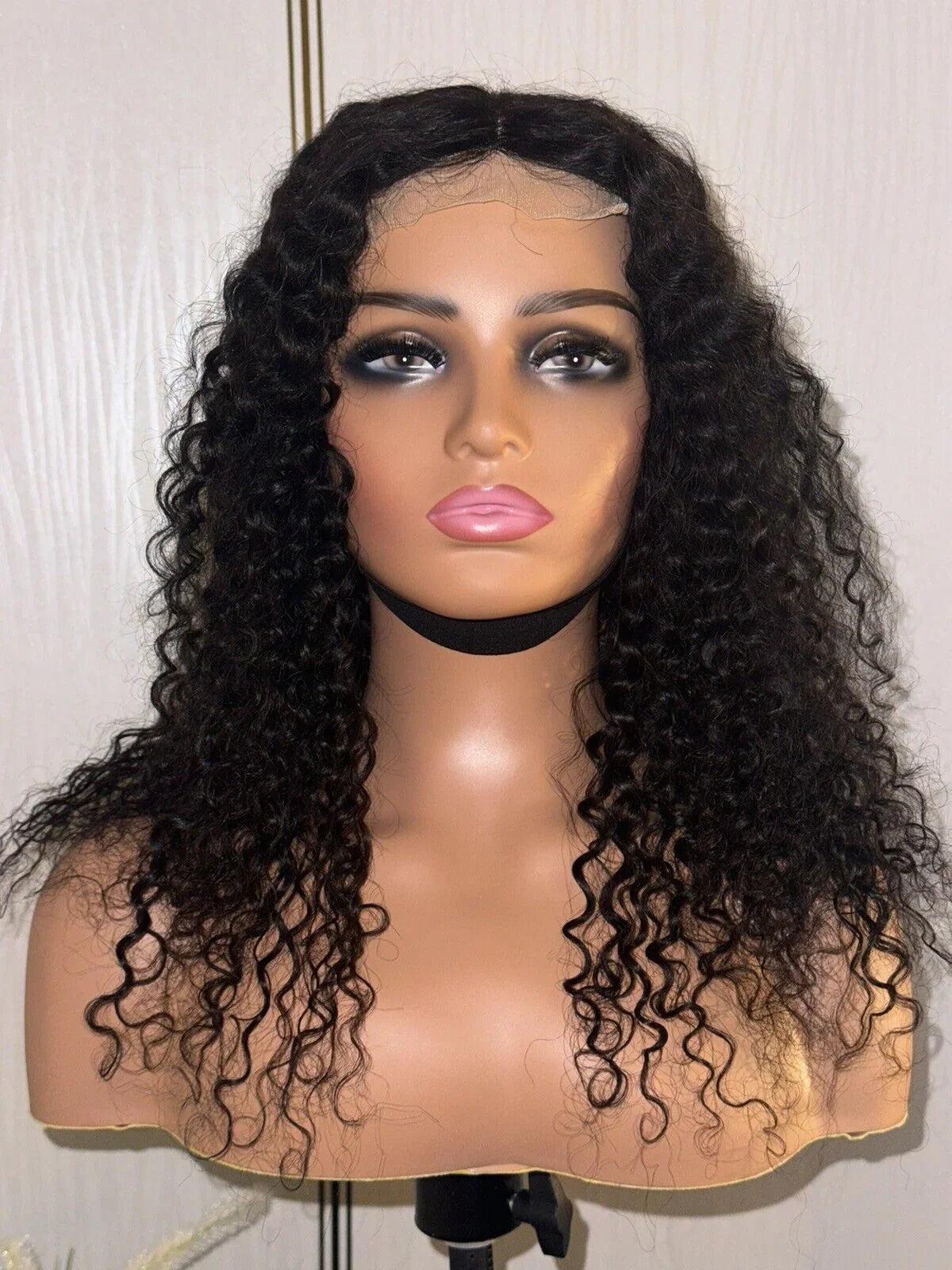 Chic Luxe Hair Full Lace Front Curly Wig | Short/Long | Glueless | 100% Human Hair