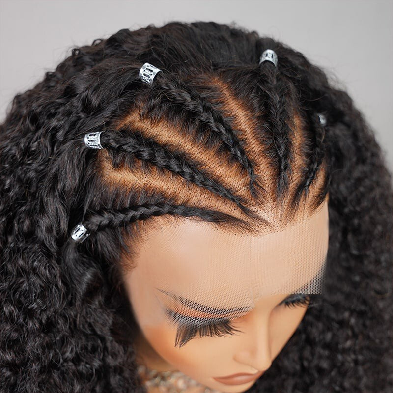 Chic Luxe Hair Glueless Pre-Styled Wear Go Lace Front Curly Wig | 100% Human Hair