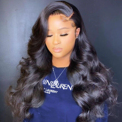 Chic Luxe Hair Full Lace Front Wavy Long Wig | Crystal/Invisible Lace | 100% Human Hair