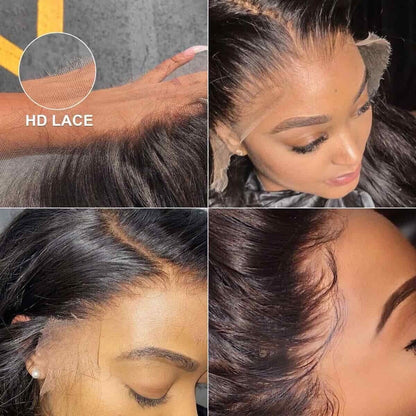 Chic Luxe Hair Full Lace Front Wavy Long Wig | Crystal/Invisible Lace | 100% Human Hair